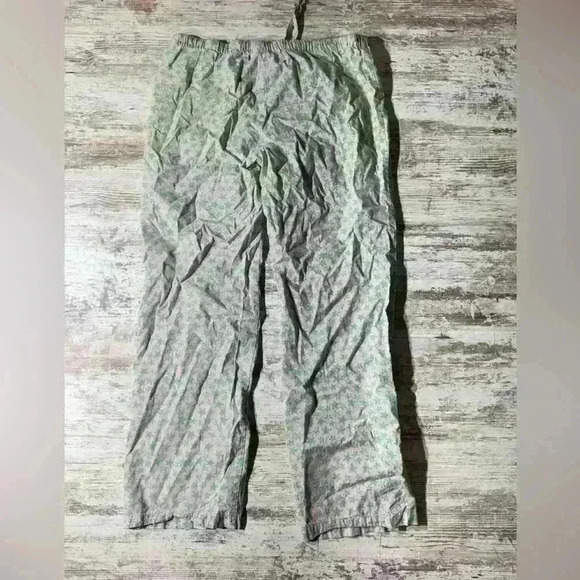 Vineyard vines pink & green pajama pants with starfish design women’s size small - Picture 6 of 6